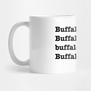 SPM Buffalo Sentence Mug